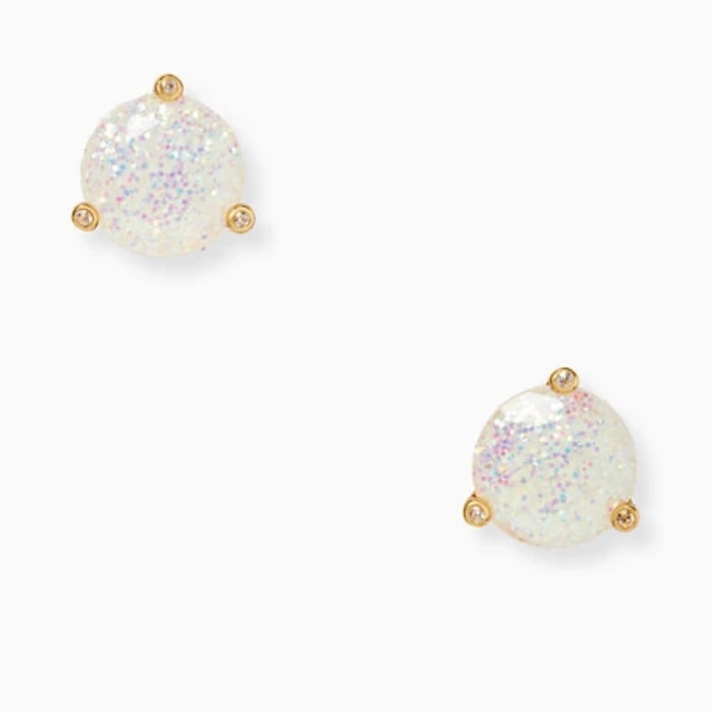 Kate spade rise snd shine opal glitter studs new! - Picture 2 of 7